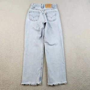 VTG Levi's Jeans Boys 12 Slim Orange Tab Relaxed 90s 565 Straight Leg Blue Denim - Picture 1 of 14