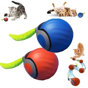 Speedy Tail 2.0 Interaktives Katzenspielzeug, USB Wiederaufladbar Automatisch Beweglich Katzenba... - Bild 1 von 7