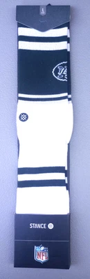 NFL New York Jets Crew Calcetín Para Hombre Talla L (9-12) Equipo Color Verde/Blanco Nuevo Foto 1 de 4