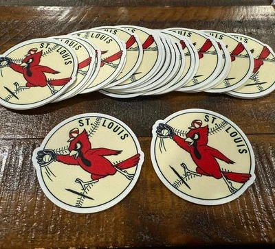 (Lot Of 2) St. Louis Cardinals Vintage Classic Logo Iron On Patch Jersey Patch - Image 1 of 4