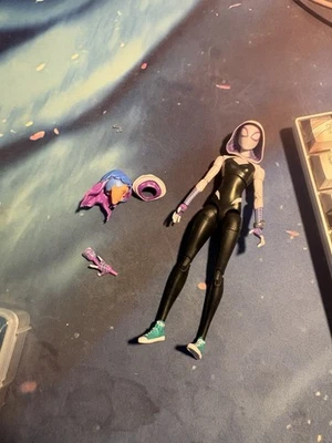 Marvel Legends Gwen Stacy Into the Spider-Verse Stilt Man Wave 孩之宝 — 第 1/2 张图片