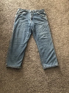 C.E. Schmidt Workwear Jeans Herren 38X30 Blau Thermojeans - Bild 1 von 16