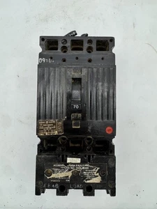 GENERAL ELECTRIC 70 AMP SCHUTZSCHALTER 480 VAC 3 POLIG TED134070 - Bild 1 von 5