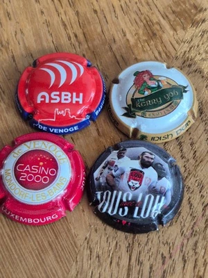 capsule de champagne de venoge lot de 4 differentes rare - Photo 1/2