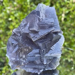 Fluorite viola cubica 390 g 9x7x5 cm dal Belucistan, Pakistan - Foto 1 di 4