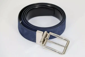 Cinturón HUGO BOSS, Mod. Odaniel-NU_Talla 35-np, Talla Única, Hecho a Mano en Italia, Cuero - Imagen 1 de 5