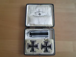 Preussen Eisernes Kreuz 1.u.2.Klasse 1914 im Etu i "Sehr selten!!!!!!!!!" - Bild 1 von 24