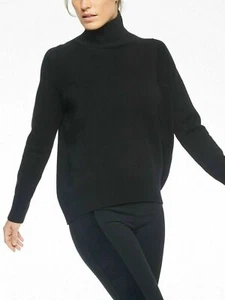 ATHLETA Bedford Wool Cashmere Sweater, EUC, XS, Black - Bild 1 von 2