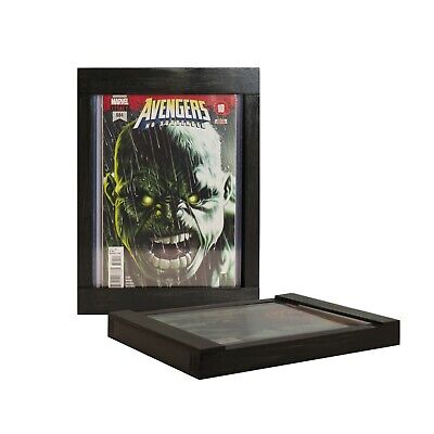 Comic Book Frame. Display Your Raw Ungraded Comics! Black, Store And Display! • 59.70$