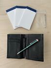 Official David Allen GTD Wallet - Genuine Leather - Notepad and Pen Refills 