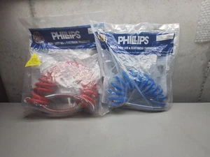 Mangueras de aire en espiral originales OEM PHILLIPS INDUSTRIES, rojas y azules, 11-3380 y 11-3110 - Imagen 1 de 5