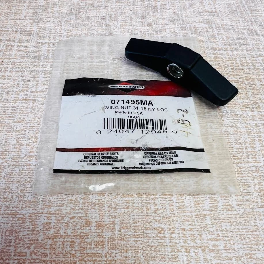 Briggs & Stratton 71495MA Replacement Wing Nut.31-18 Ny-loc