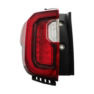 Clear For 2020-2023 GMC Acadia SL/SLE/SLT Red Left Driver Side Tail Light Chrome - Picture 1 of 12