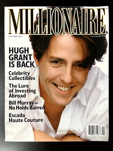 MILLIONAIRE Magazine September 1999 Yachts, Cars, Watches, Celebrity, rich toys - Imagen 1 de 4