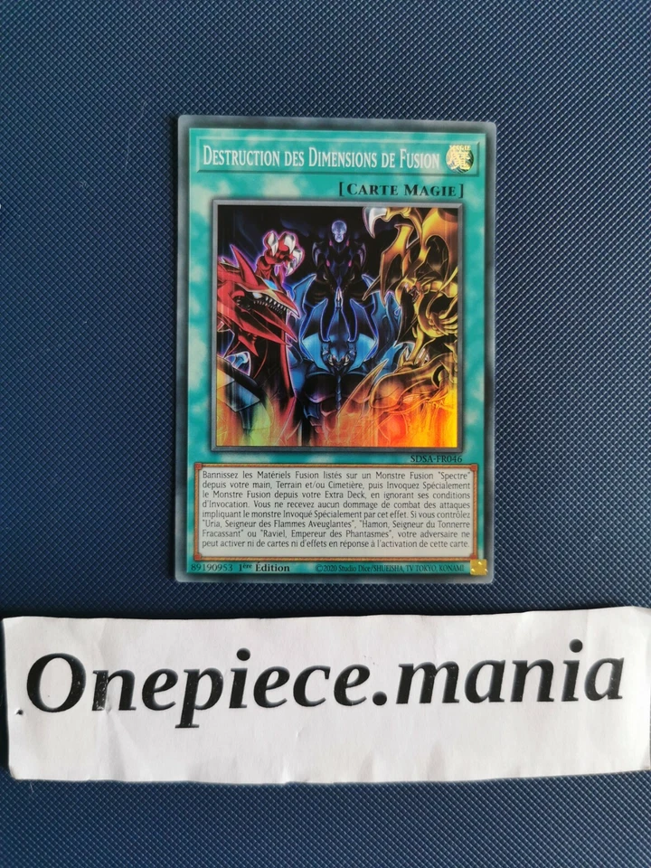 Yu-Gi-Oh! Distruzione delle dimensioni di fusione SDSA-FR046 - Immagine 1 di 1