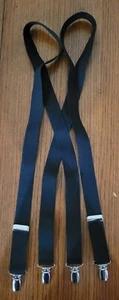 Tirantes Clip Negro Accesorio 1 pulgada de ancho - Imagen 1 de 1