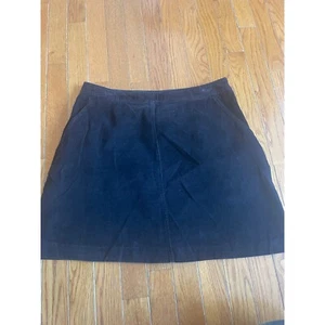 Liz Claiborne Liz Sport Minirock Damen Größe 14 Zierlich A-Linie Cord Freizeit - Bild 1 von 5