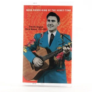 Webb Pierce King of the Honky Tonk Original Decca Masters (Cassette Tape, 1994) - Picture 1 of 6