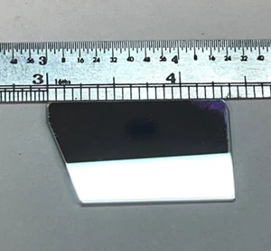 Dielectric metallic mirrors for Visible 35 x 20 x 1mm  3 ea.  $10 Galvonometer - Picture 1 of 12