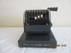 Paymaster Series X-900 Check Stamping Making Machine Vintage - Picture 1 of 5