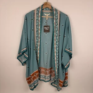 Matilda Jane Clothing Dream Chasers Days Like This Kimono Blue Womens XS S Small - Picture 1 of 11