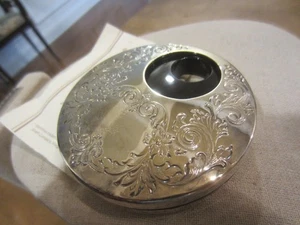 Vintage KIRK STIEFF Silver plated Perfume Atomizer Baltimore MD w/paperwork - Picture 1 of 7
