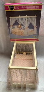 RAR Vintage Sindy Pedigree Himmelbett VOLL INTAKT super Zustand - Bild 1 von 11