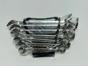 NEW CAT Caterpillar USA 7pc SAE 3/8-3/4" Four Way Angle Open-End Wrench Set - Picture 1 of 4