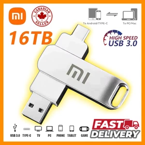 USB 3.0 Flash Drive Metal 161TB 8TB 4TB 2TB High Speed Pen Drive U Disk 2-in-1 - Picture 1 of 11