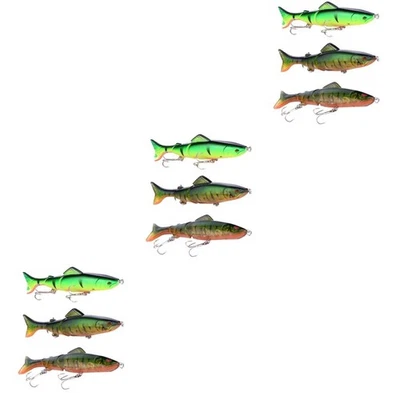  3 PCS Angel Futter Fischköder Mehrteiliger Weiche Fischereiköder - Bild 1 von 4