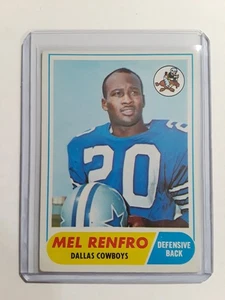 1968 Topps Mel Renfro #129 Football Karte Dallas Cowboys  - Bild 1 von 3