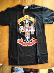 Hot Topic Guns N Roses Appetite For Destruction Small Black T Shirt - Picture 1 of 4