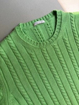 Suéter tejido lana merino Viola Milano talla 42 (52 EUR) bs77 Foto 1 de 4