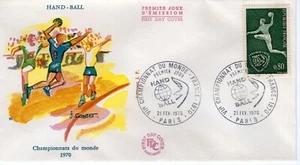 FRANCE 1970 The 7th World Handball Championships FDC14242 - Picture 1 of 1