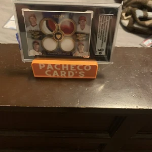 PRIMARY PIECES FOUR PLAYER QUAD RELICS, COPPER 19/75 - Picture 1 of 3