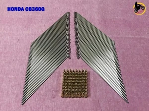 Fit Honda CB500 FOUR CB550K F&R 1974-1976 Spoke Set Gold NIPPLES *nan3449* - Picture 1 of 7