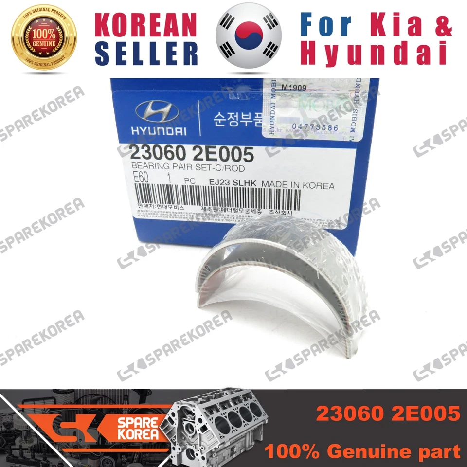 JUEGO DE PAR DE RODAMIENTOS GENUINO/OEM 230602E005-C/ROD para Kia Sportage 16 Foto 1 de 1