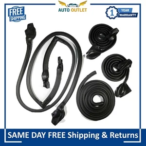 Roofrail Door Hatch strip Seals Set For 82-92  Camaro Firebird Trans Am Hardtop - Bild 1 von 9