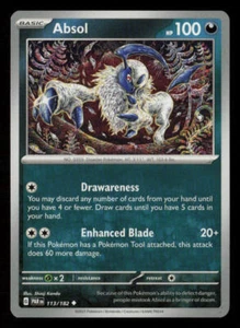 Absol SV04: Paradox Rift #113/182 Uncommon Pokemon Card - Picture 1 of 2