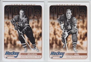 2011-12 SERIE DECK SUPERIORE UD HOCKEY HH1-26 STELLE A SCELTA SET FINITURA - Foto 1 di 12