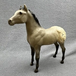 Vintage Breyer Standing Stock Horse Foal #234 Grey Blanket Appaloosa Semigloss - Picture 1 of 20