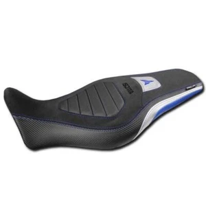 Funda de asiento confort Isotta negro/azul/blanco Yamaha MT09 2022-2023 - Picture 1 of 5