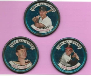 1964 Topps Coins (3) American League All-Stars Pepitone Pearson, Stuart VG - Bild 1 von 2