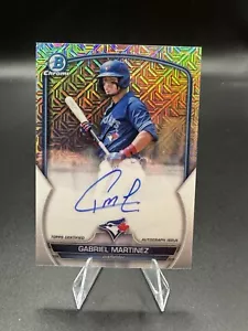 Bowman Chrome Auto 2023 Gabriel Martinez Blue Jays - Foto 1 di 2