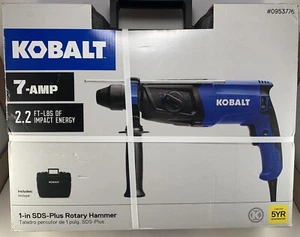 Kobalt 7 Amp Rotary Hammer with Case 0953776-New Factory Sealed - Picture 1 of 2