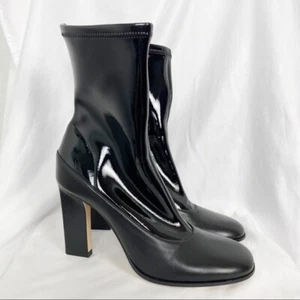 Wandler Lesly Patent Leather Boots Size 39.5 - Picture 1 of 11