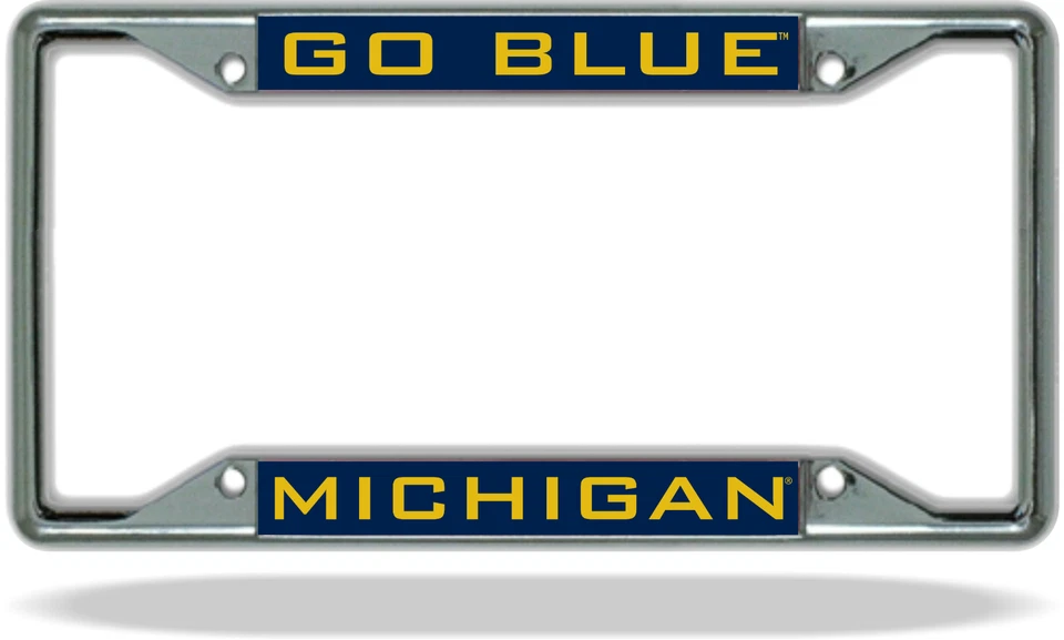 Michigan GO BLUE License Plate Frame - Image 1 of 1