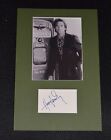 HUEY LEWIS signed Original Autogramm 20x30 In Person Passepartout BACK IN TIME