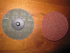 Disco de lijado Quick Change 3", grano 36, lote de 17 piezas, nuevo stock antiguo - Imagen 1 de 5