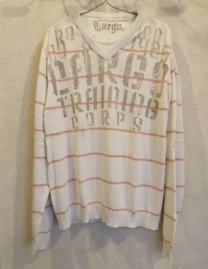Pull blanc coton effet superposé T42 Cargo by La Halle (3604001) - Imagen 1 de 4